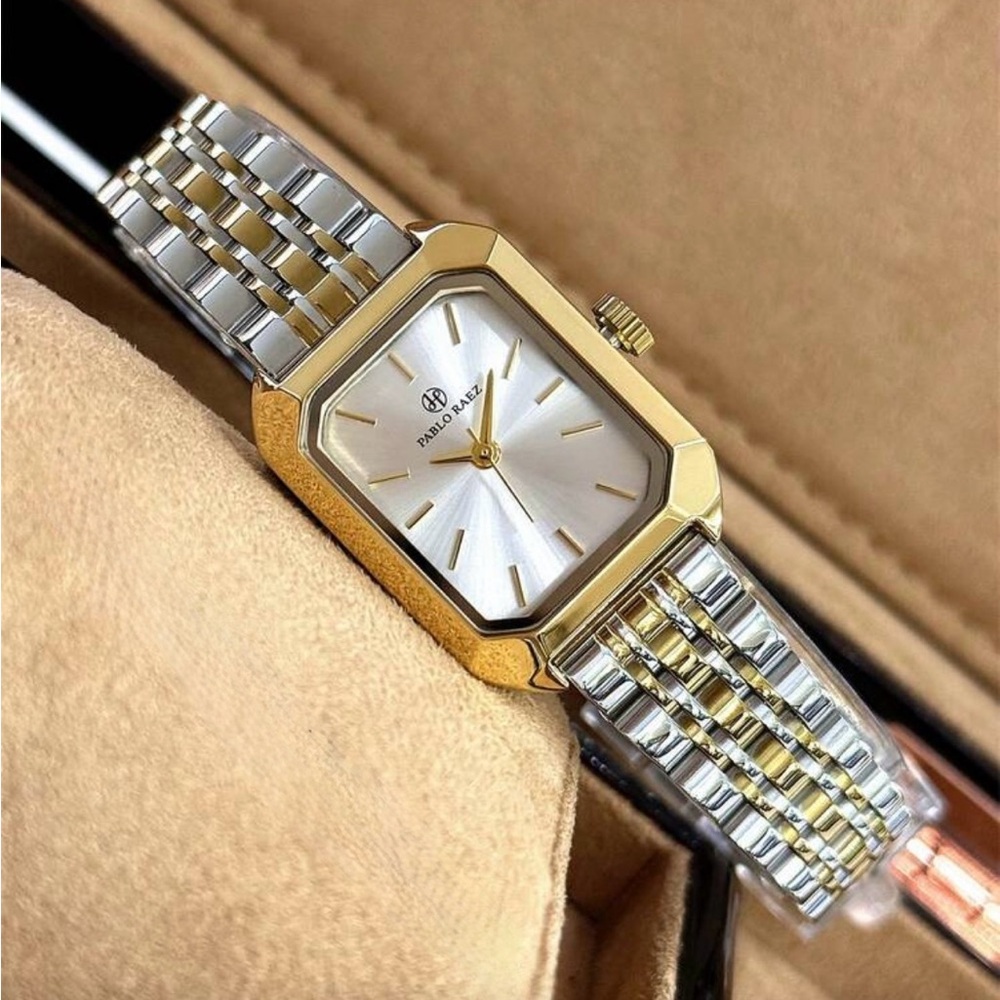 Gold and Silver Women's Watch